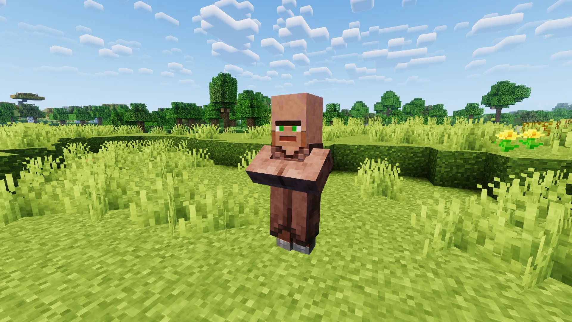 NOse - No Villager Noses — скриншот 1 (Текстуры, Minecraft)