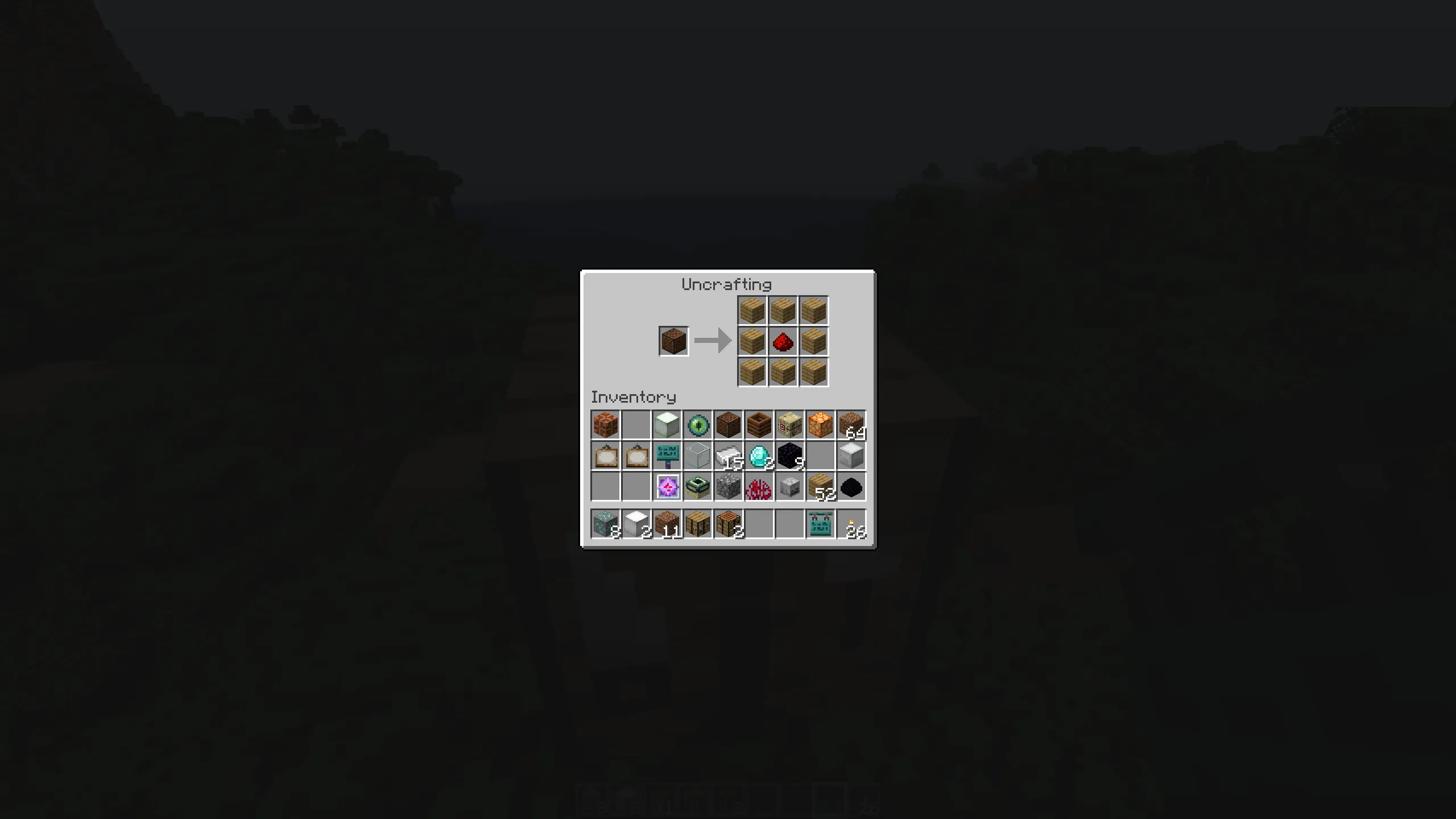 Table Of Uncrafting, Моды, Minecraft