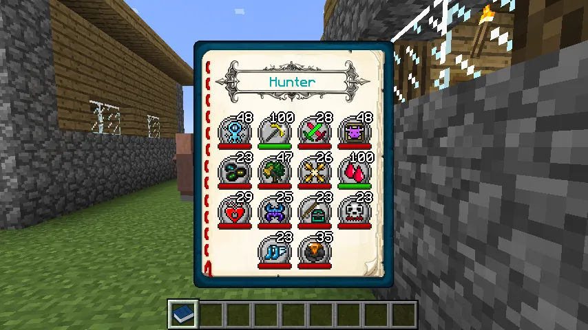 Nevermine Exp-Skill, Моды, Minecraft