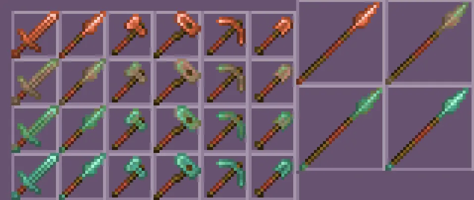 ukia's tools, Текстуры, Minecraft