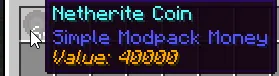 Simple MP Money, Моды, Minecraft