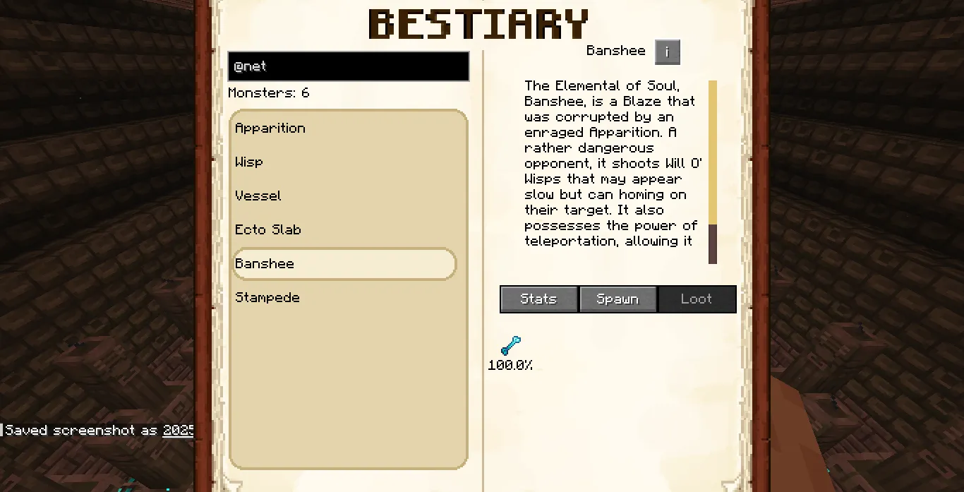 Modestiary, Дата-паки, Minecraft