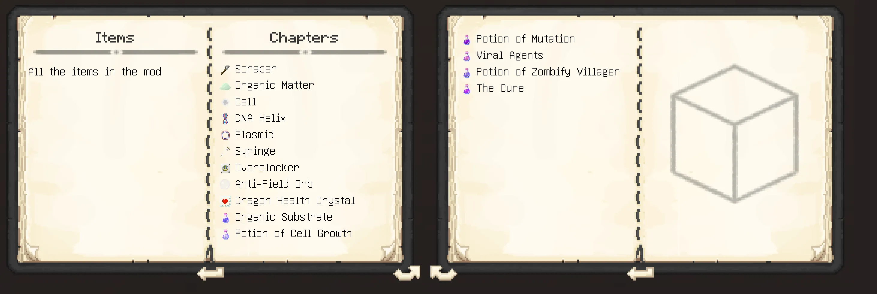 Genetics: Resequenced, Моды, Minecraft