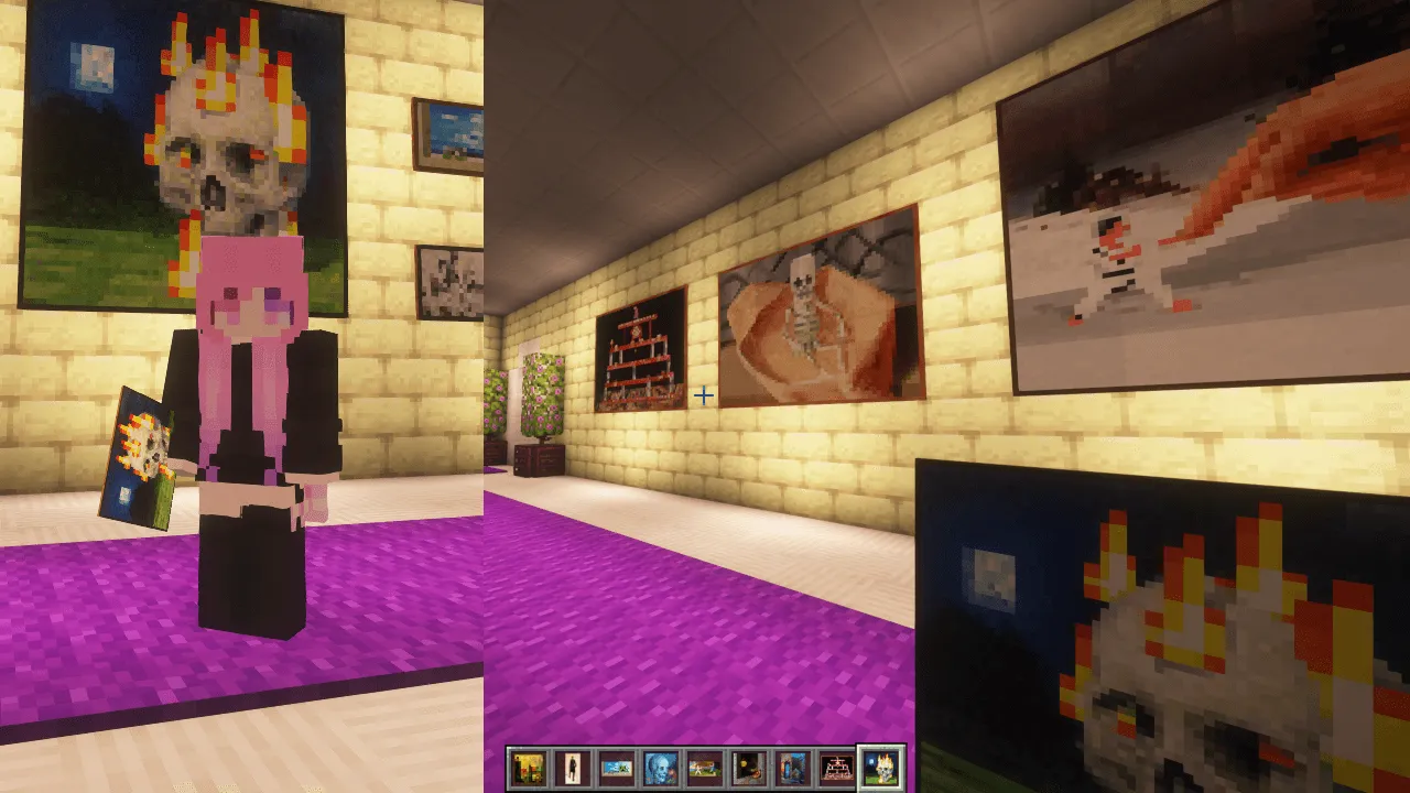 Undopia Unique Painting Items, Текстуры, Minecraft