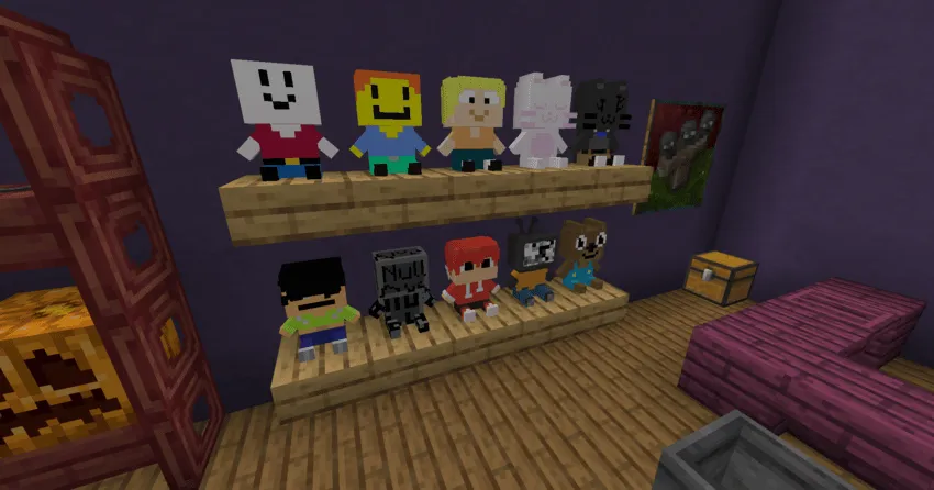 Buddy's Plushies — скриншот 2 (Моды, Minecraft)