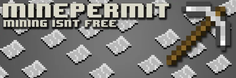 MiningPermit — скриншот 1 (Плагины, Minecraft)