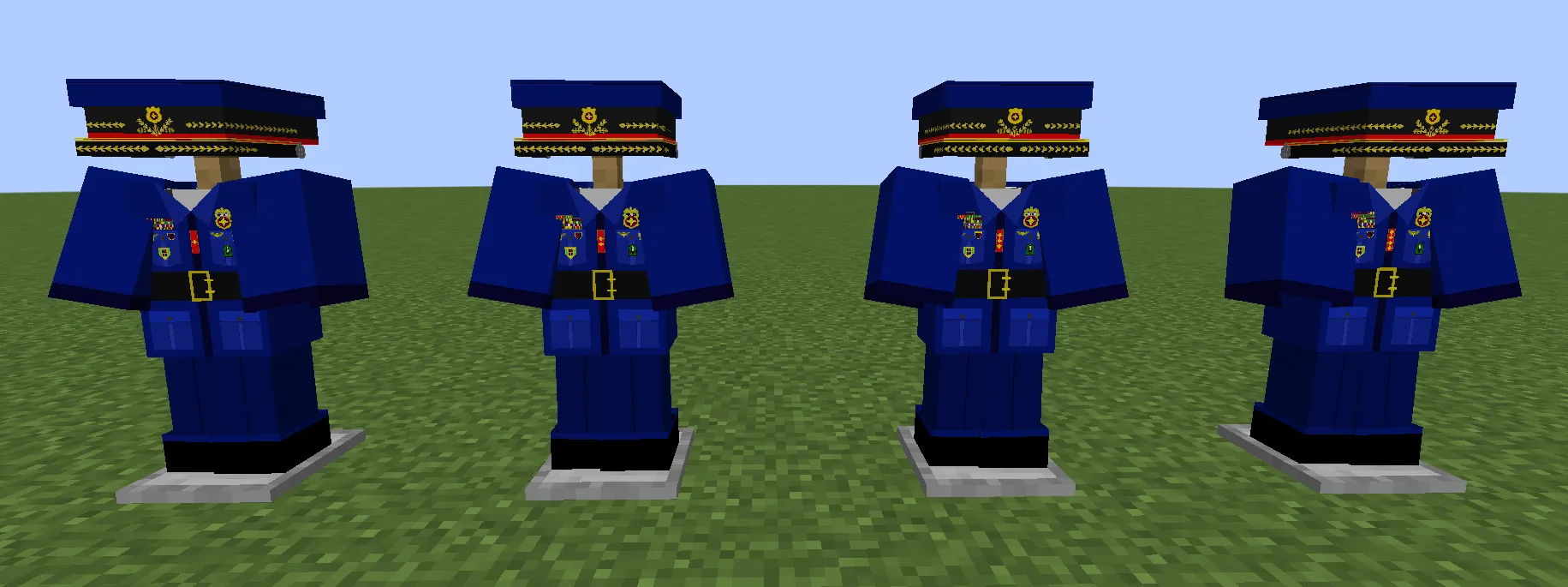 Spartacus' Police Uniform, Моды, Minecraft