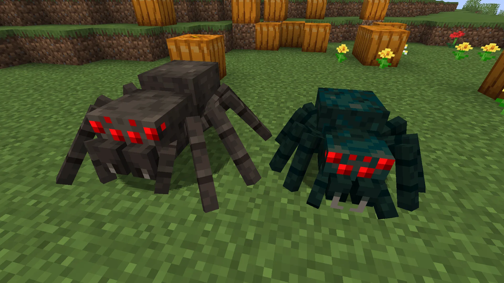 AL's Spiders Revamped — скриншот 9 (Текстуры, Minecraft)