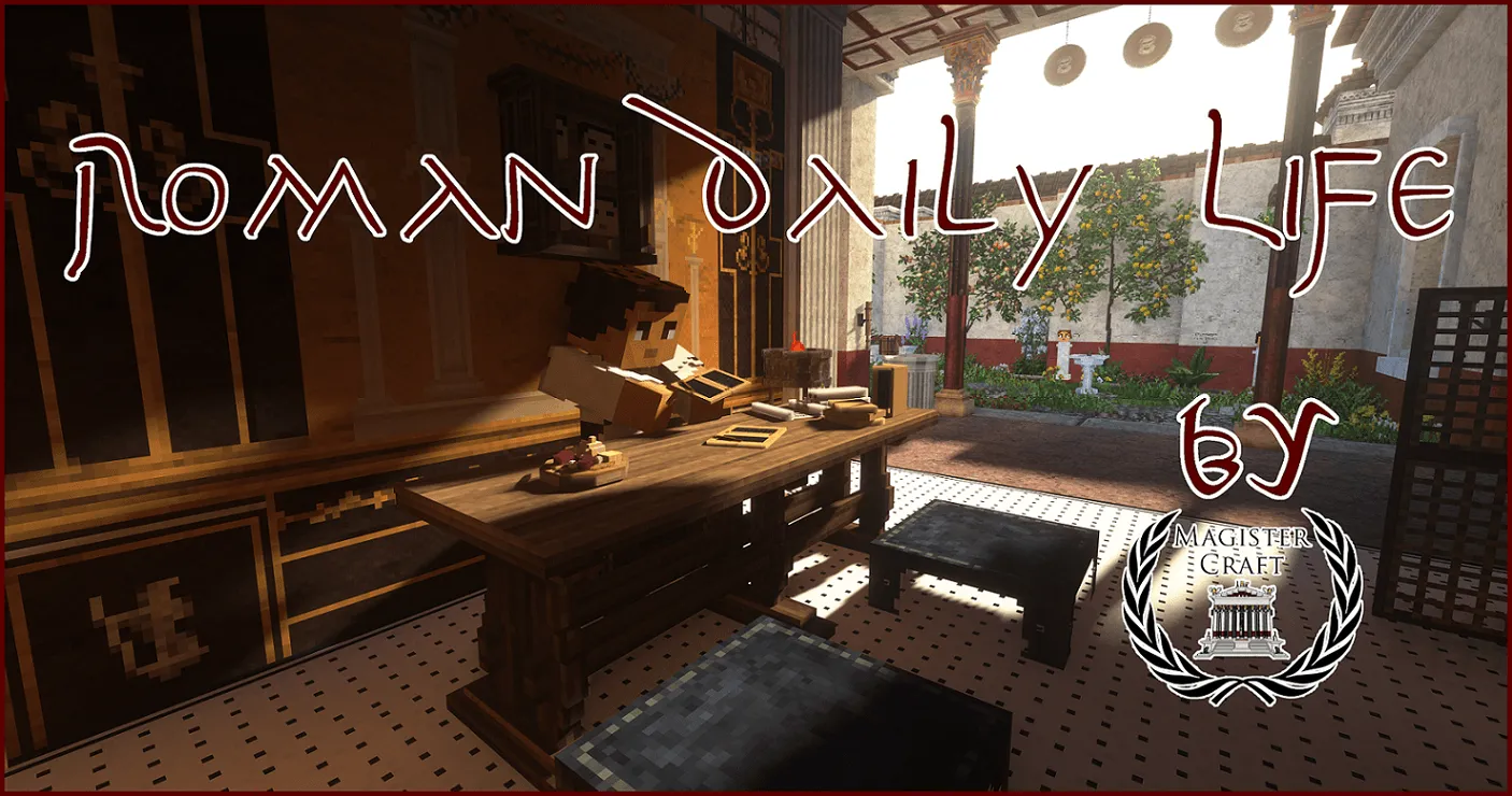 Roman Daily Life — скриншот 1 (Моды, Minecraft)