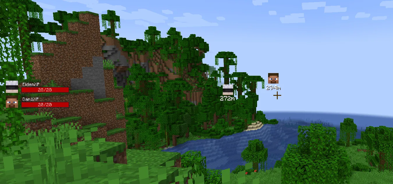 Epic RPG: Party Hud — скриншот 2 (Моды, Minecraft)