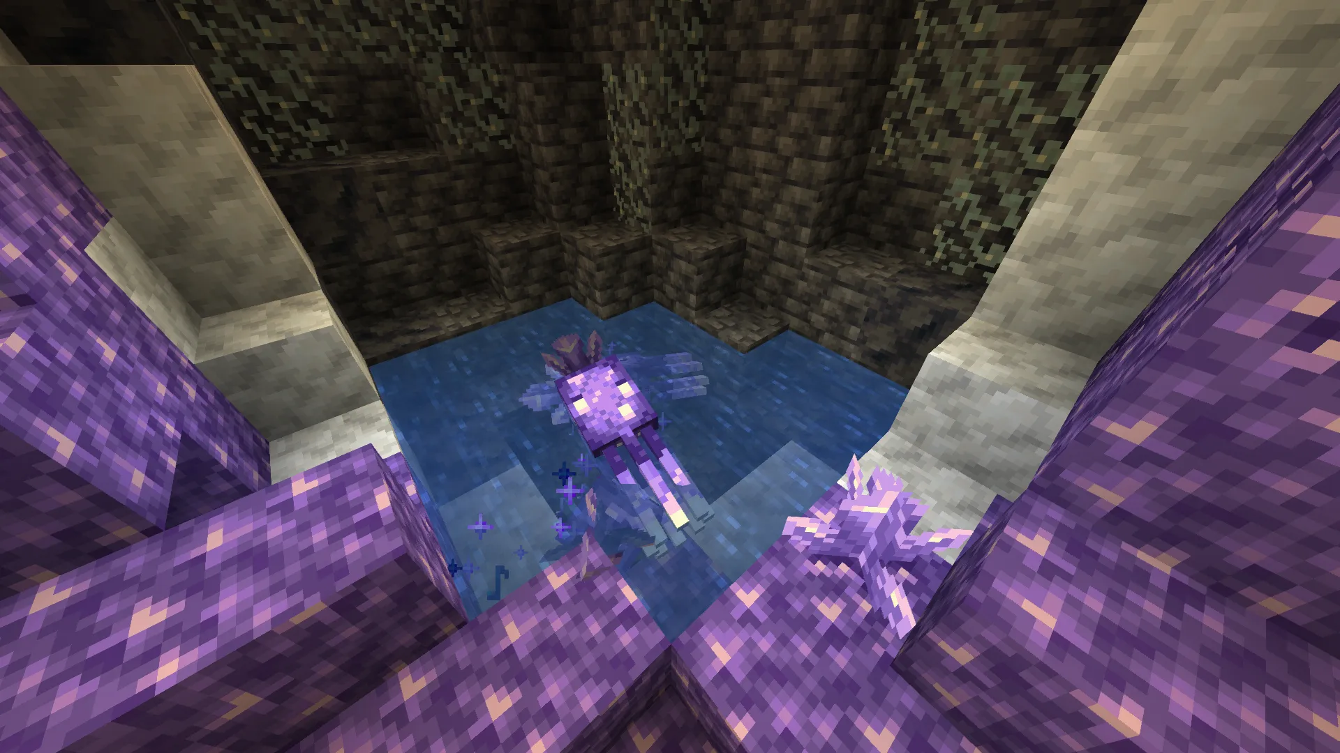 Glowmethyst Squid, Текстуры, Minecraft