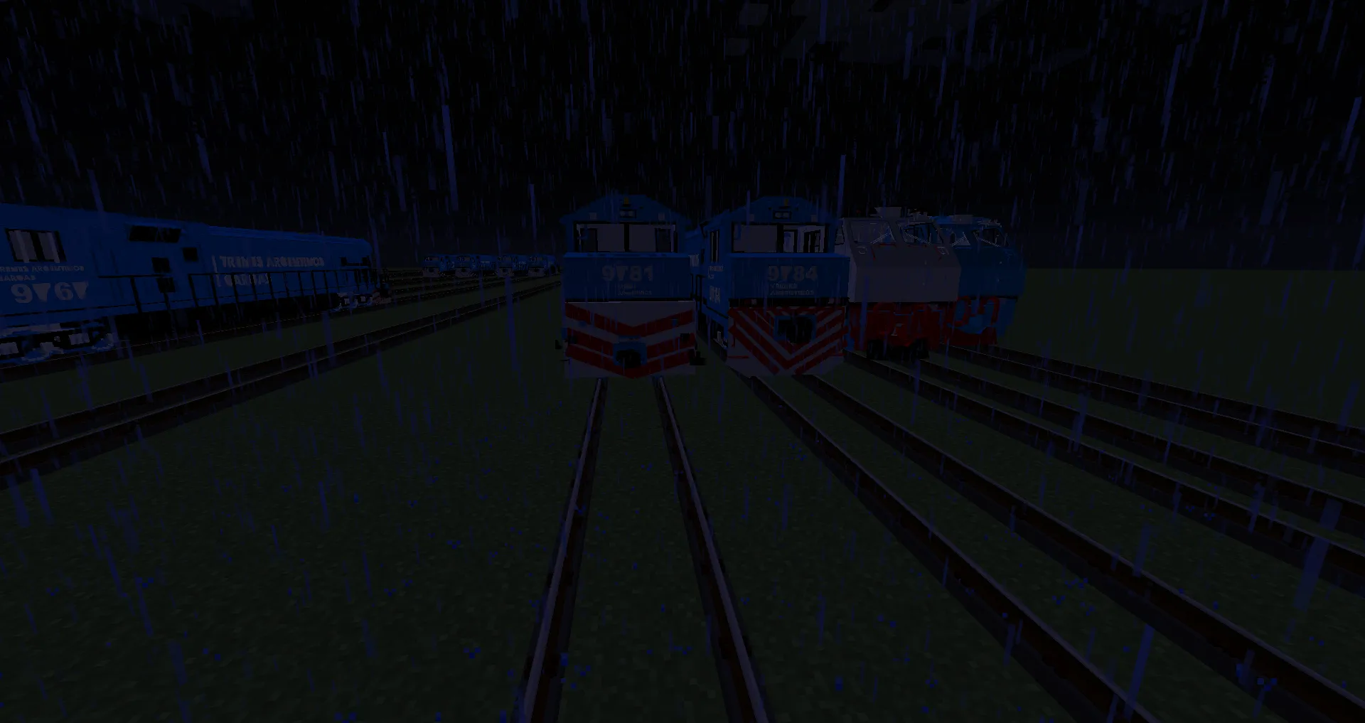 Unified  Railways - Immersive Railroading — скриншот 2 (Текстуры, Minecraft)