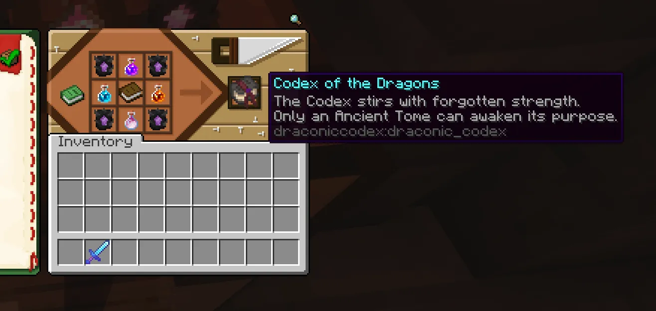 Draconic Codex (Quark Ancient Tome Expansion) — скриншот 3 (Моды, Minecraft)
