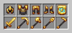 G+ | Gilded Netherite set, Дата-паки, Minecraft