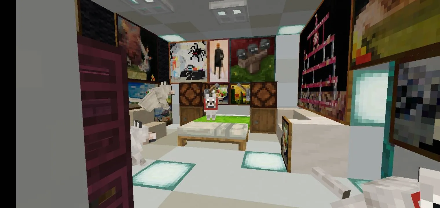 underground  house — скриншот 14 (Карты, Minecraft)
