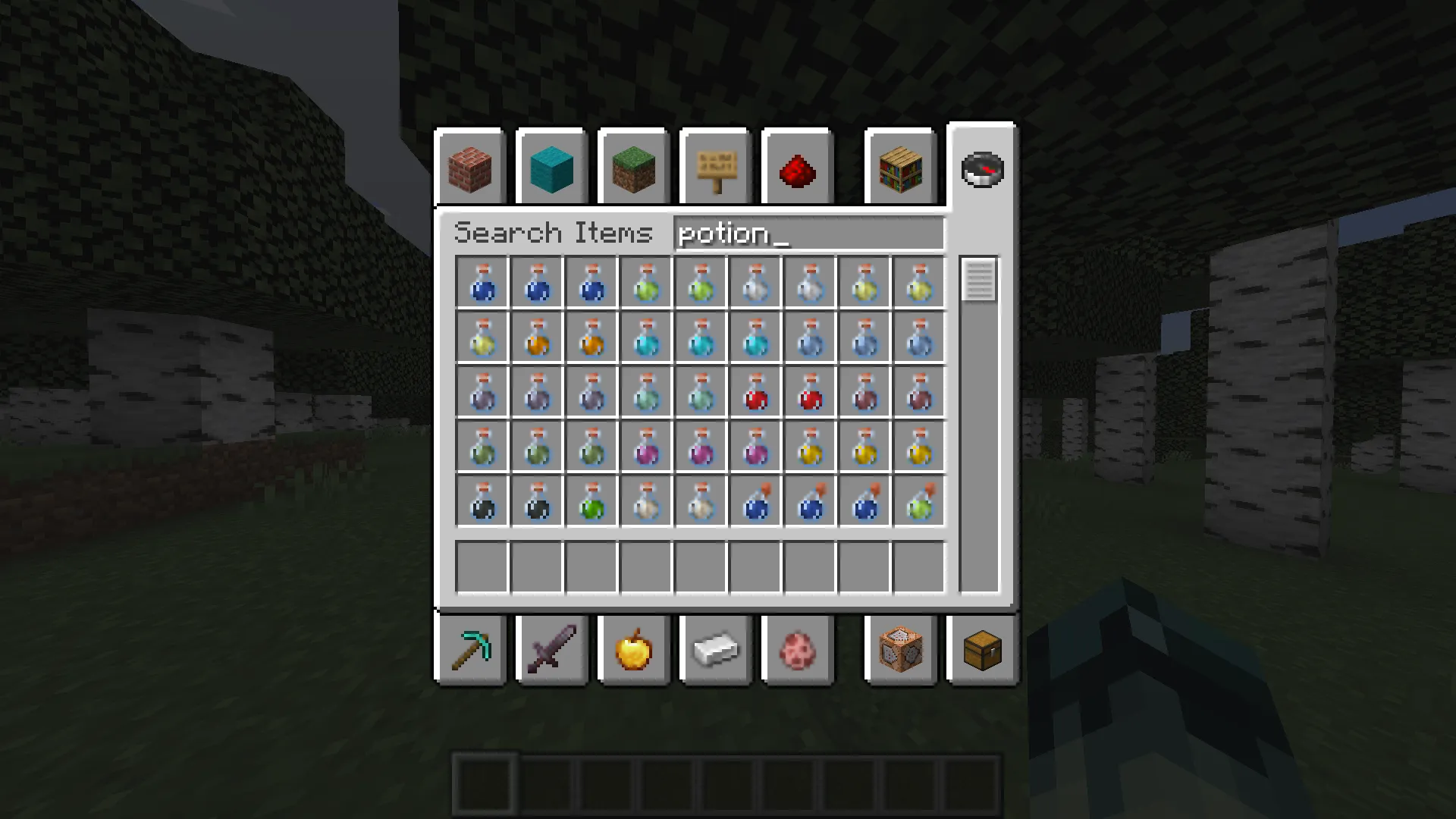 New Potion Colors, Текстуры, Minecraft