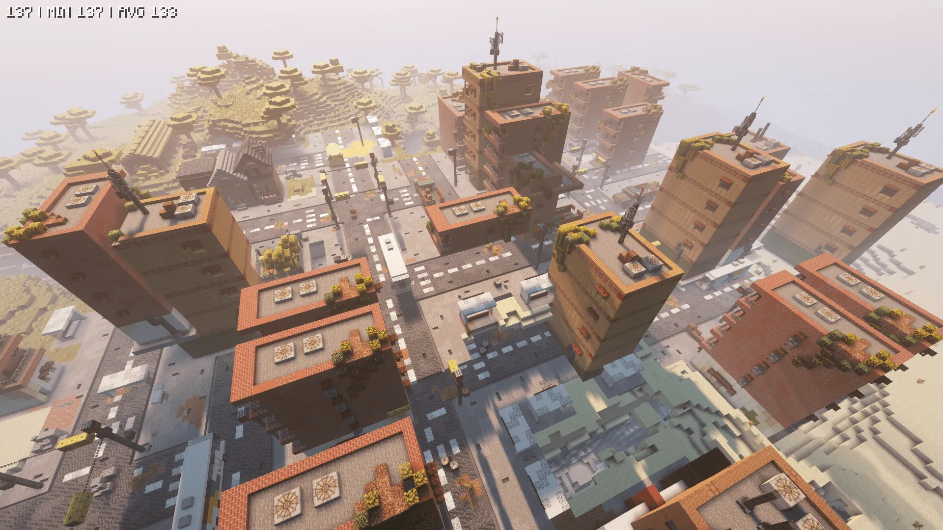 Berezka API for Abandoned urban — скриншот 2 (Моды, Minecraft)