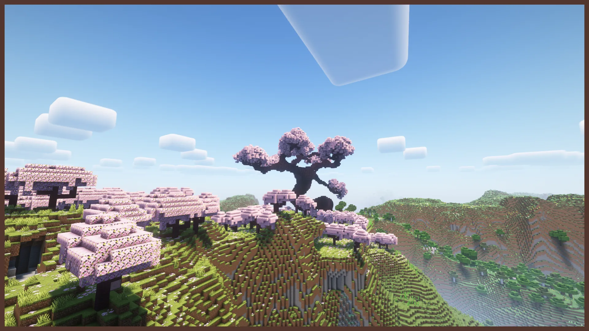 Giant Cherry Blossom Bonsai Tree, Моды, Minecraft