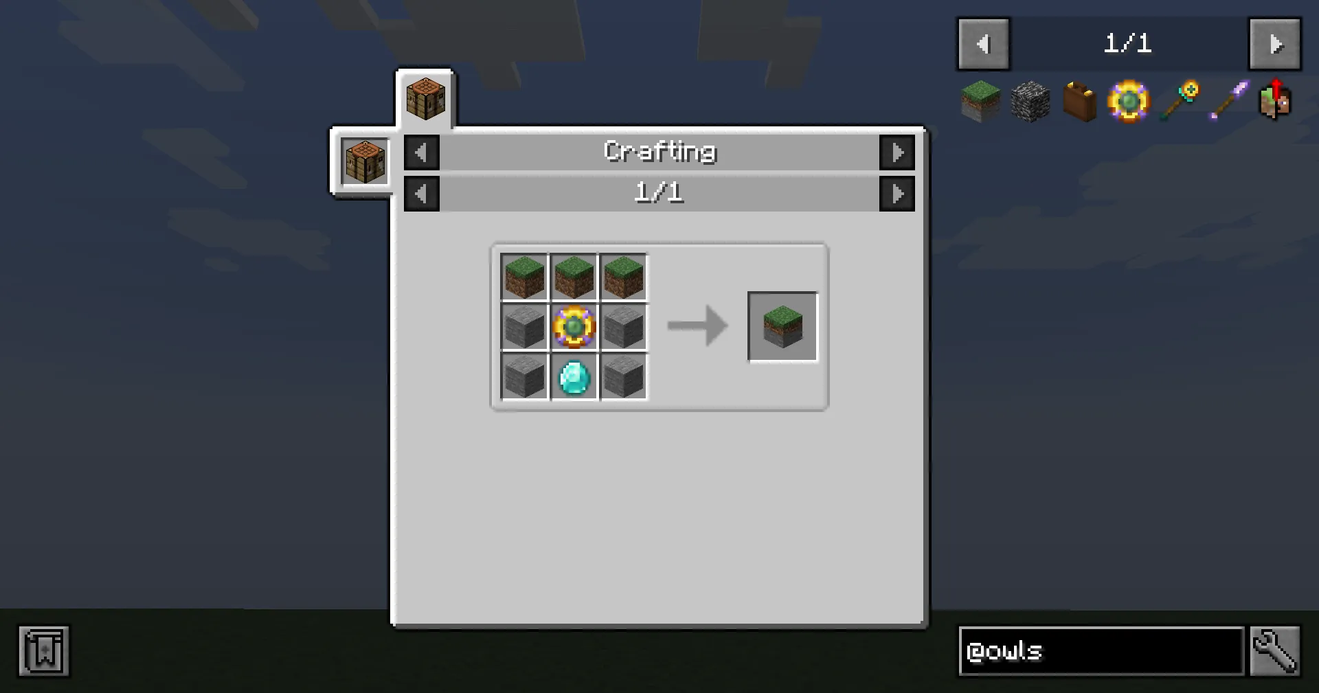 Owl's Pocket Dimension, Моды, Minecraft