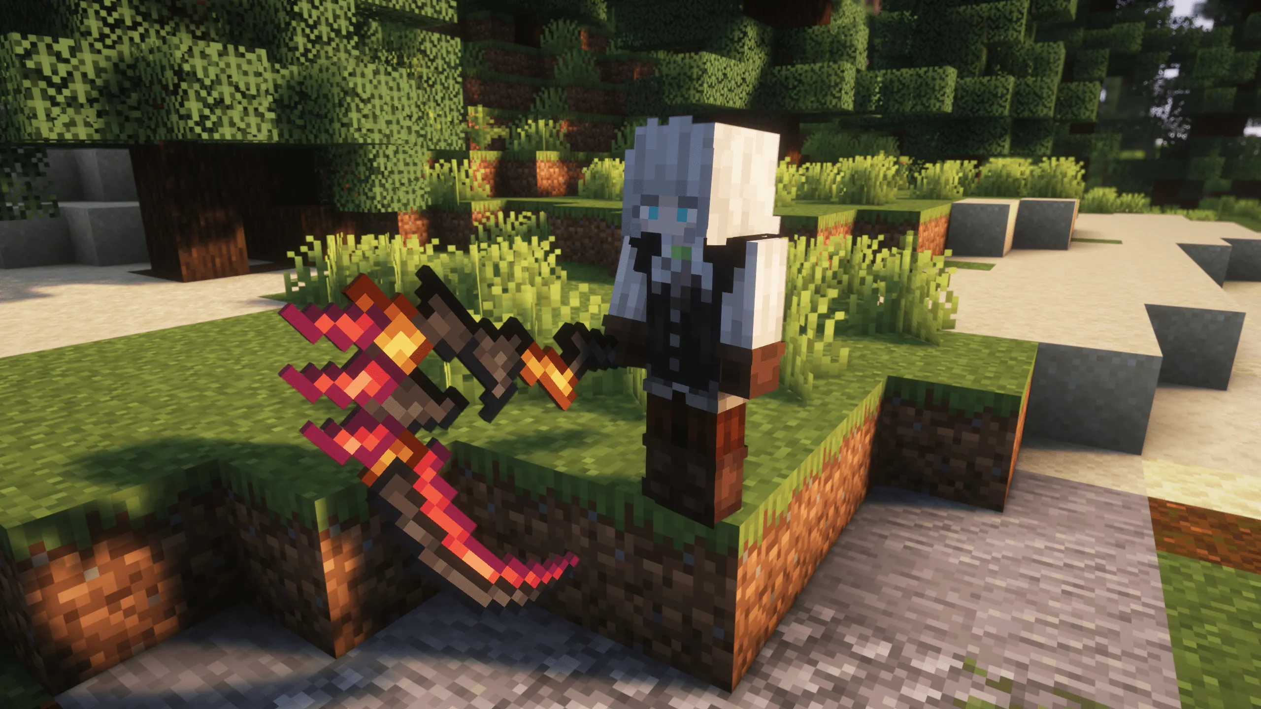 Fantasy Weapons (Medieval Series), Моды, Minecraft