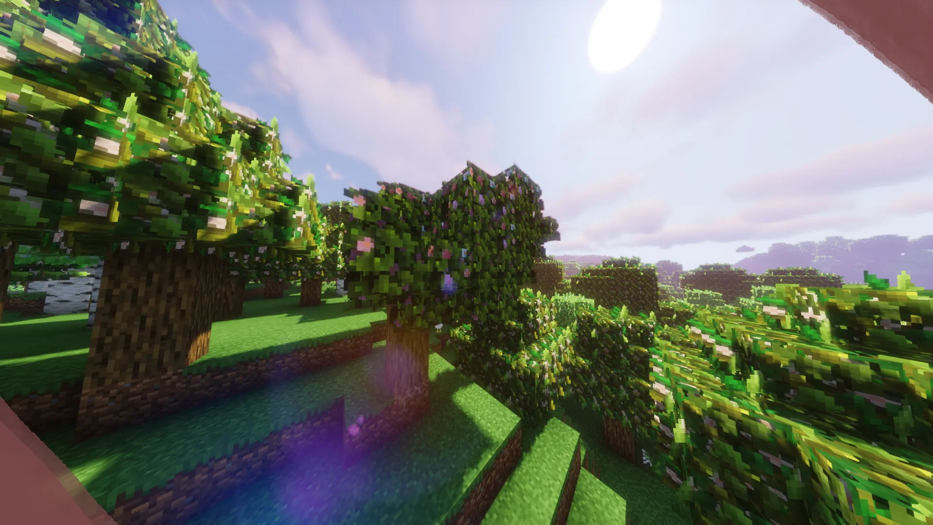 Miko's Vibrant Leaves — скриншот 1 (Текстуры, Minecraft)