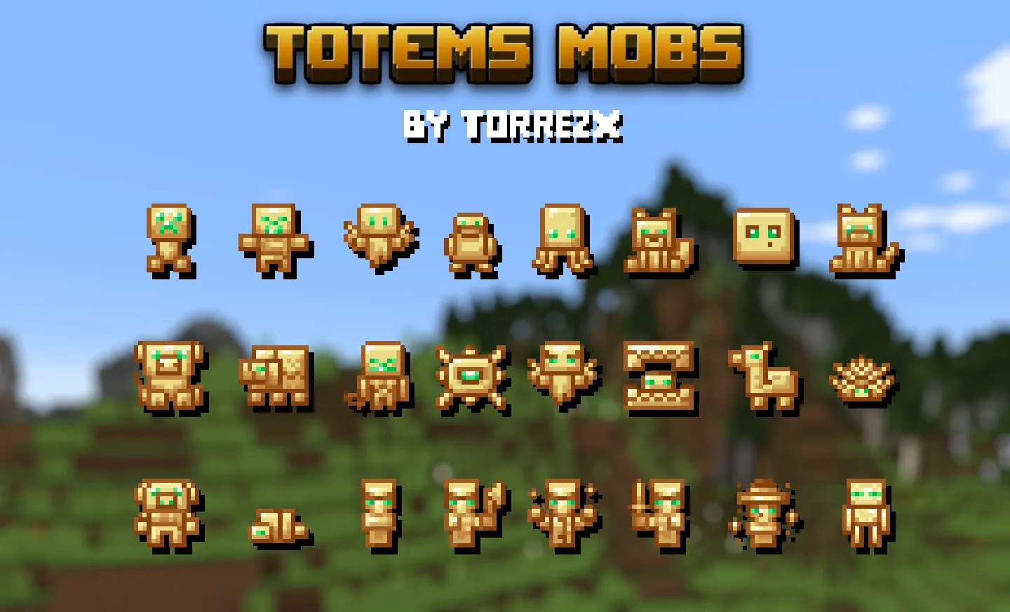 Torrezx-Totems mobs — скриншот 1 (Текстуры, Minecraft)