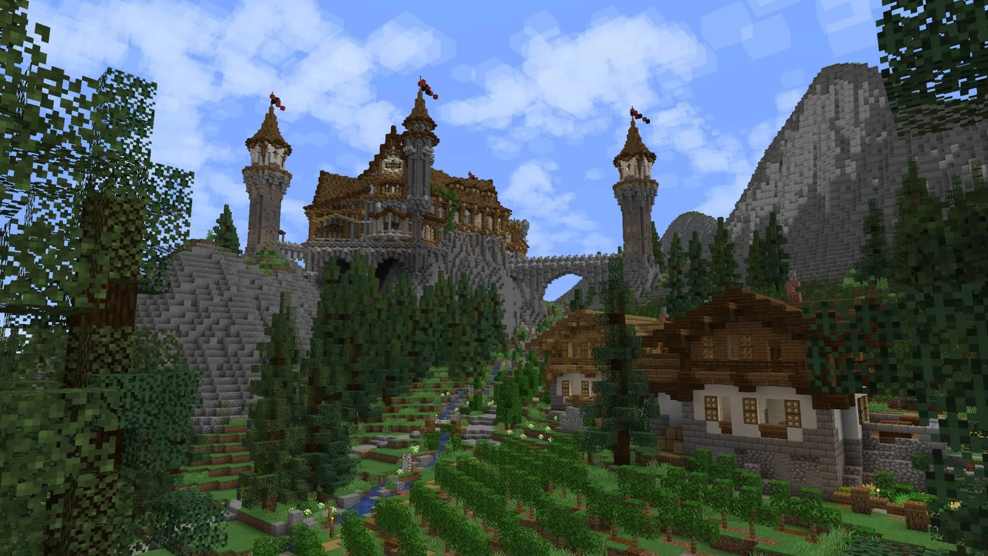 Stonehill Castle - Medieval Castle, Карты, Minecraft