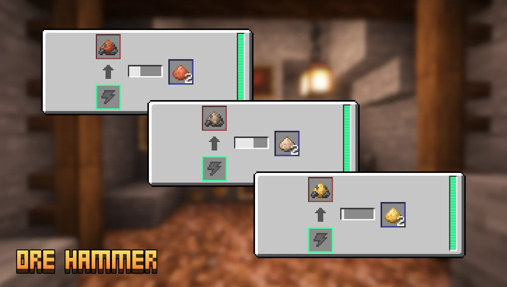 Ore Hammer, Моды, Minecraft