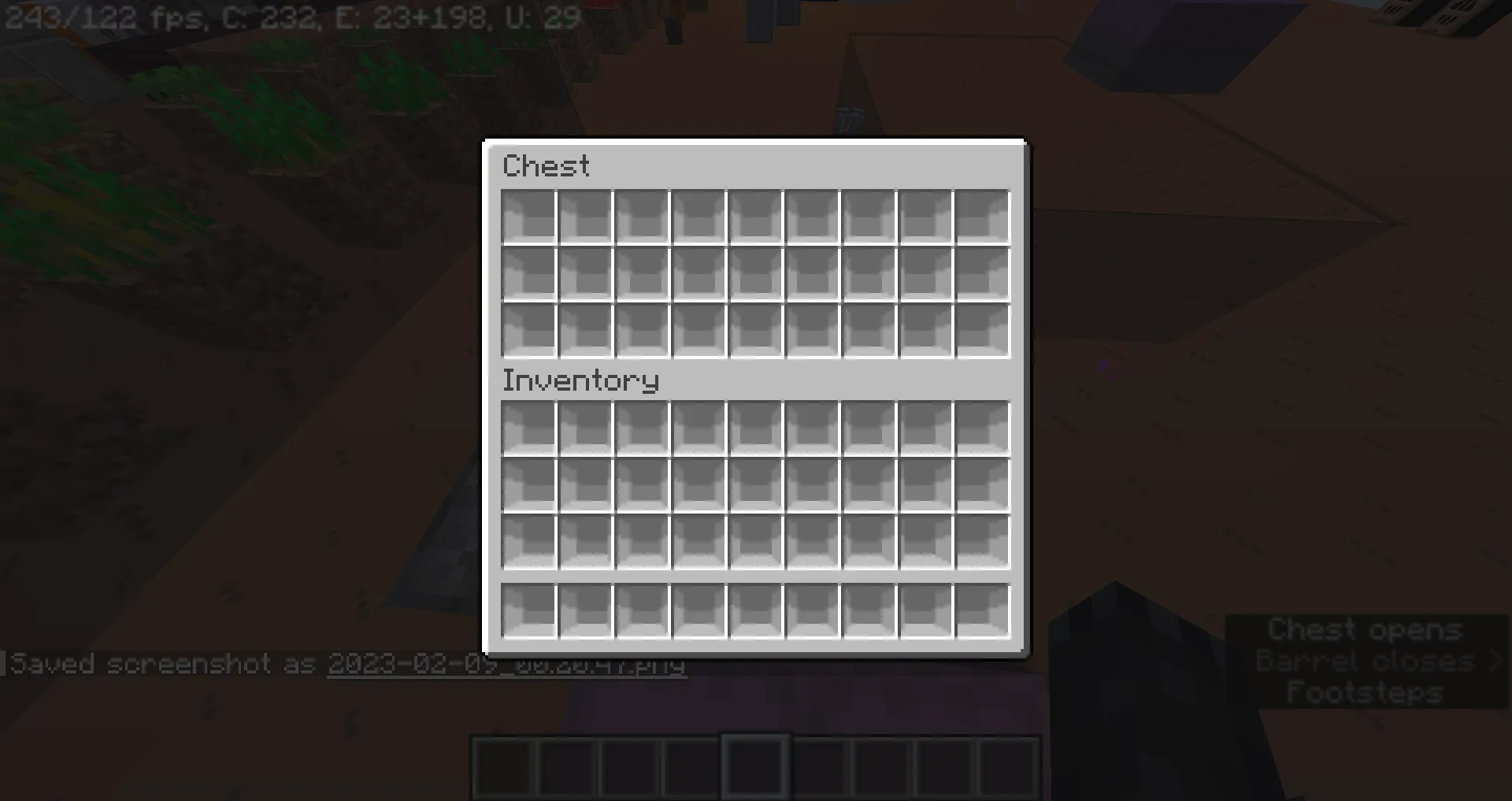 Shelves GUI — скриншот 1 (Текстуры, Minecraft)