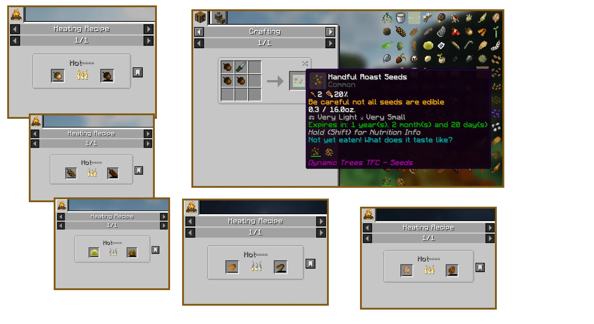 Dynamic Trees TFC - Seeds, Моды, Minecraft