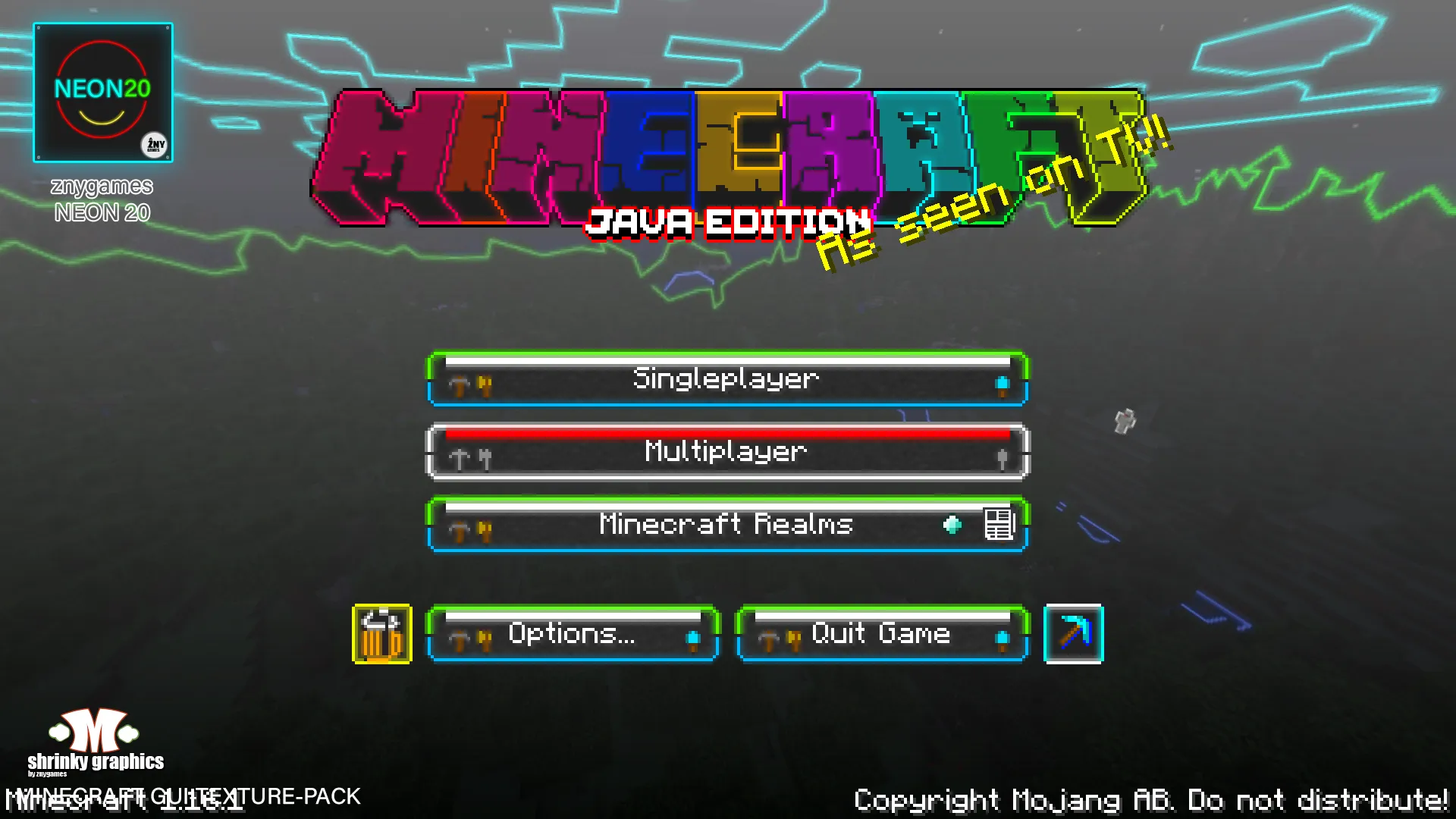 NEON20  — скриншот 5 (Текстуры, Minecraft)