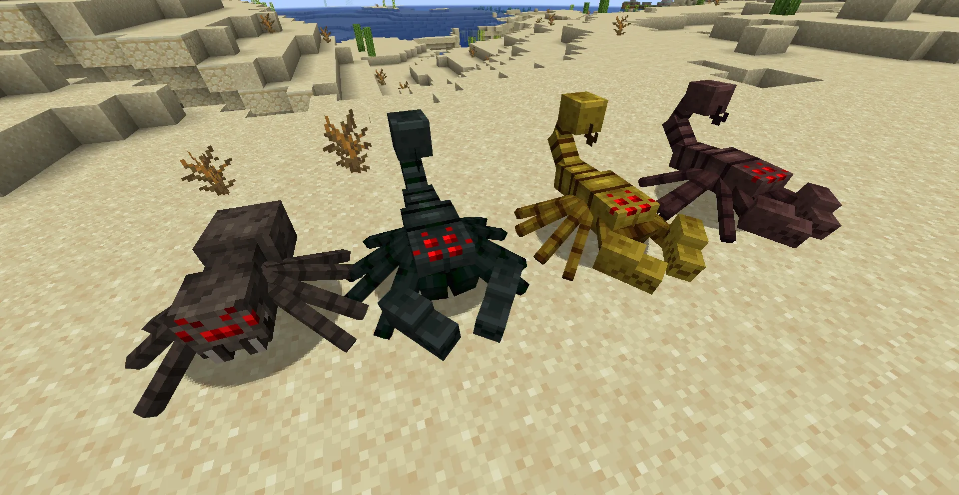 AL's Scorpions & Crabs x Fresh Animations — скриншот 4 (Текстуры, Minecraft)