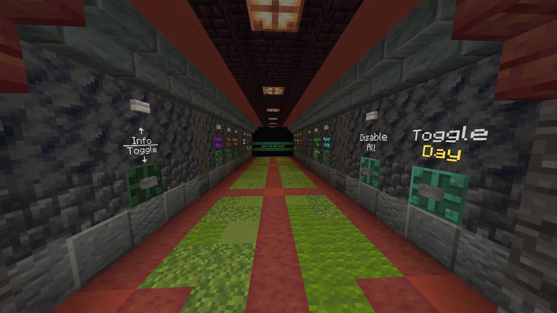 Minigame Madness - Hot Potato!, Карты, Minecraft