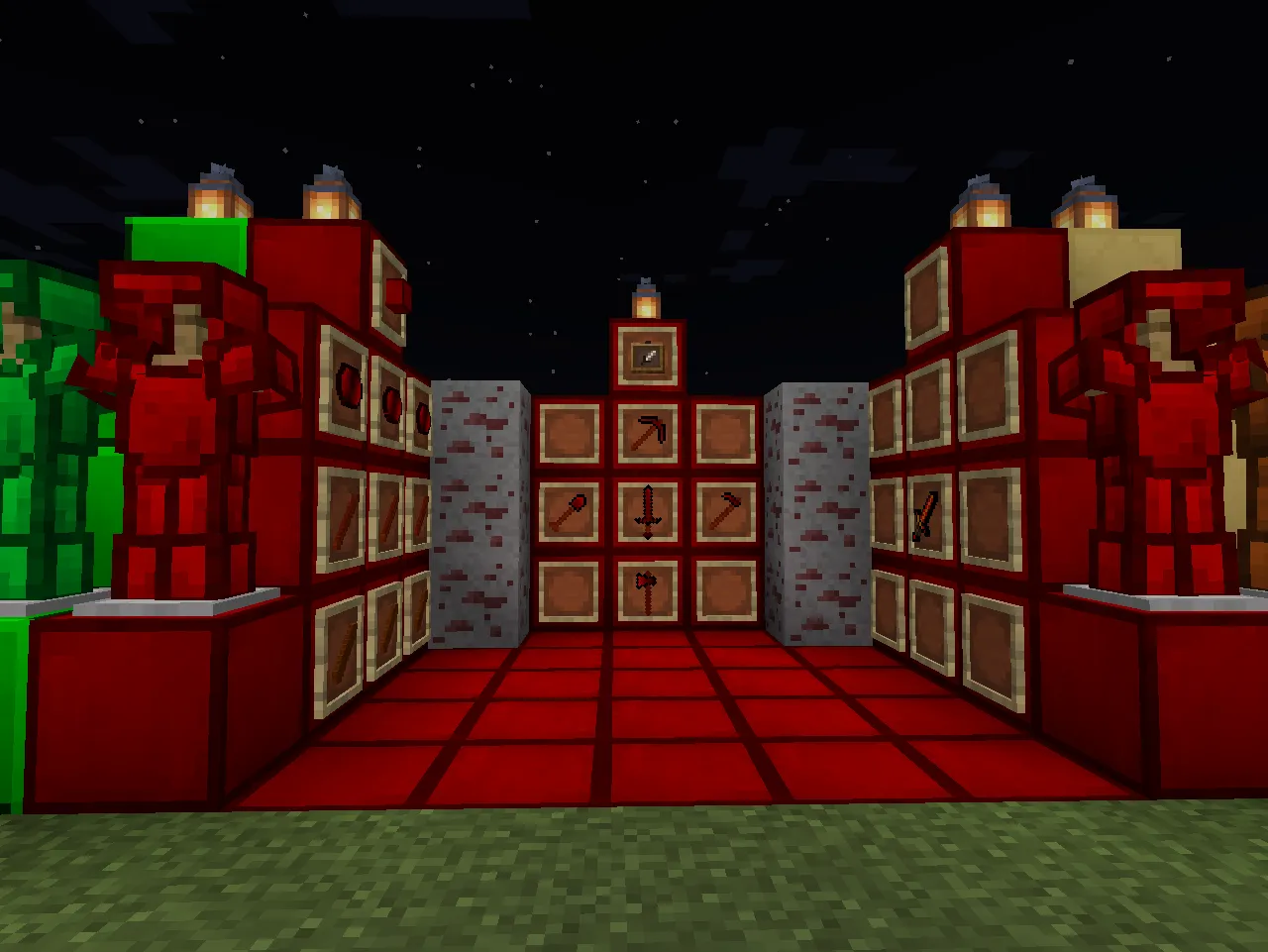 The armor of the fives — скриншот 4 (Моды, Minecraft)