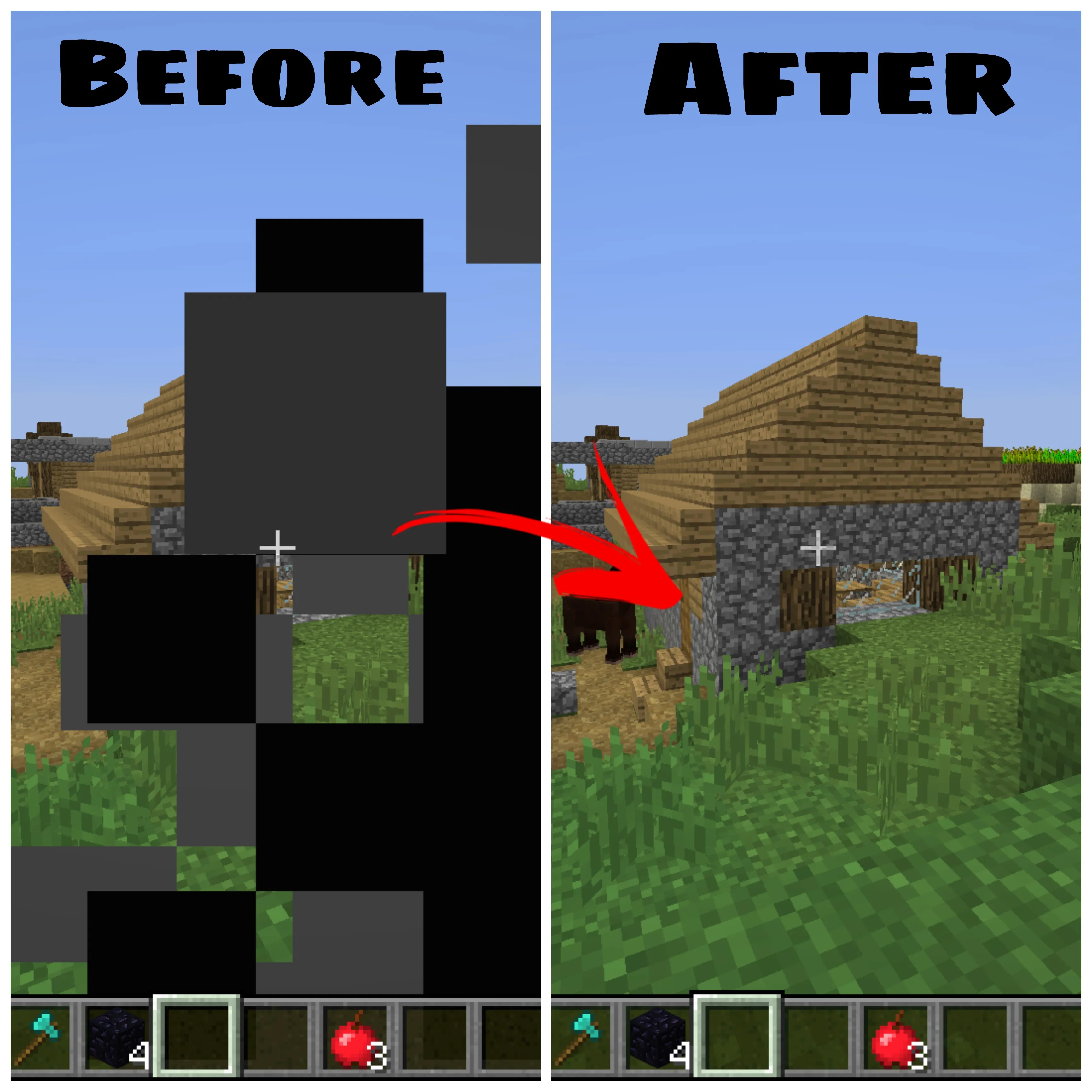 Blaze Particle Remover — скриншот 2 (Текстуры, Minecraft)