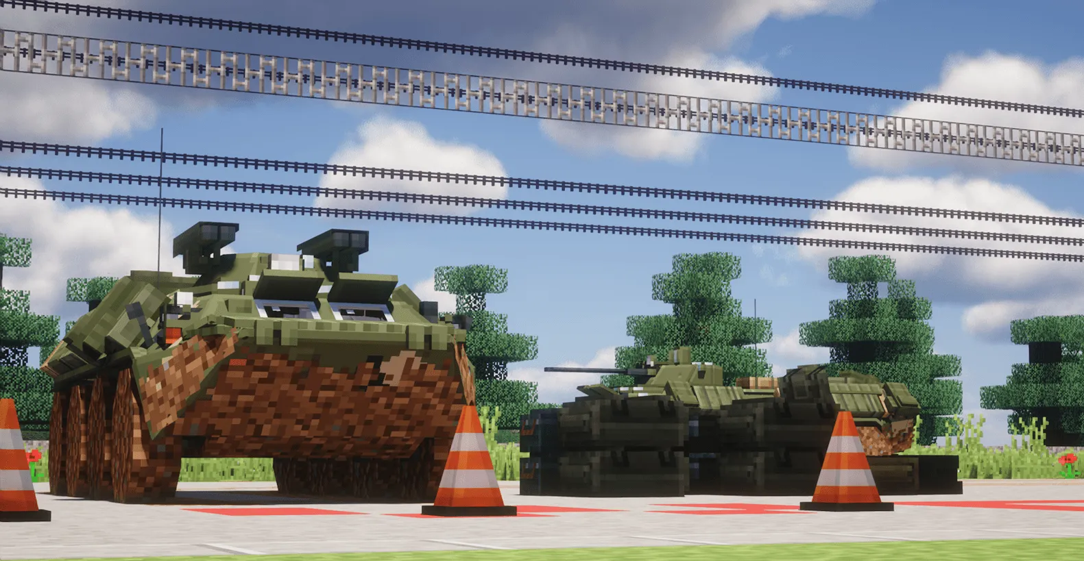[IV/MTS] Q.M.P [Qawsed Military pack] — скриншот 13 (Моды, Minecraft)
