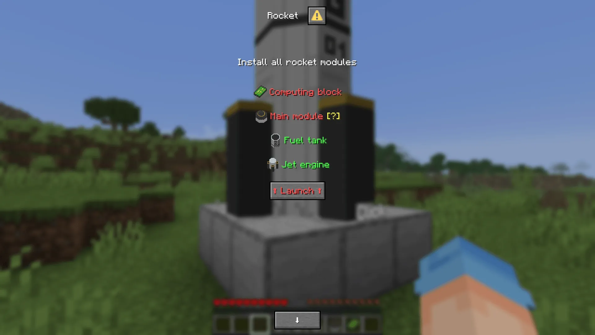 Space stuff, Дата-паки, Minecraft