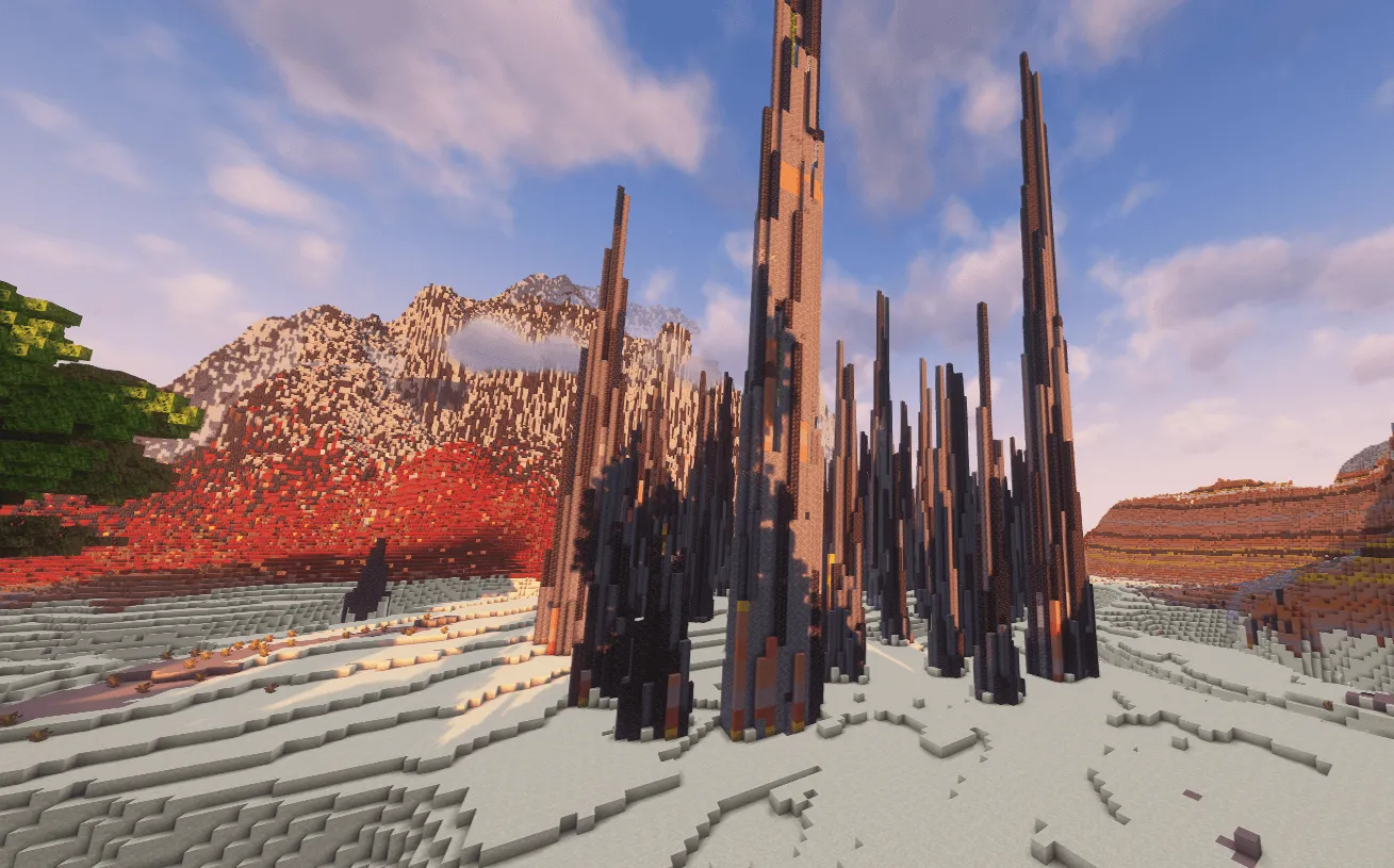 TaterLands - Oblivion Peaks — скриншот 11 (Карты, Minecraft)