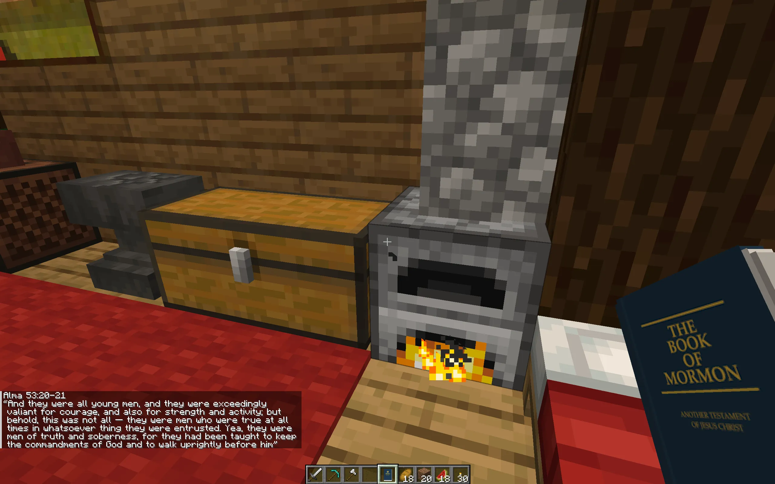 Book of Mormon, Моды, Minecraft