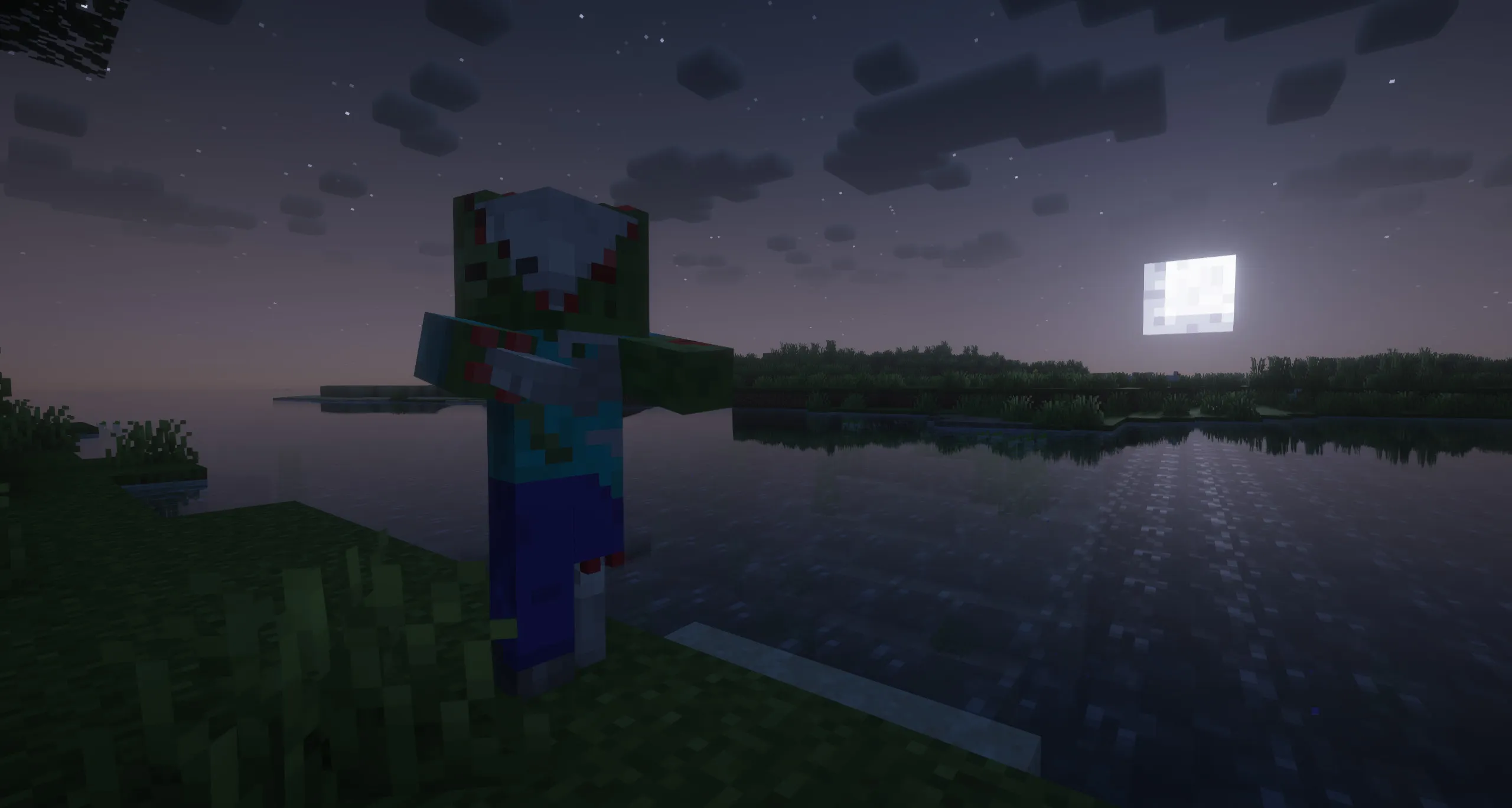 Realistic Zombies — скриншот 1 (Текстуры, Minecraft)