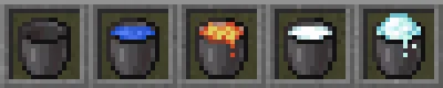 Netherite Buckets — скриншот 1 (Текстуры, Minecraft)