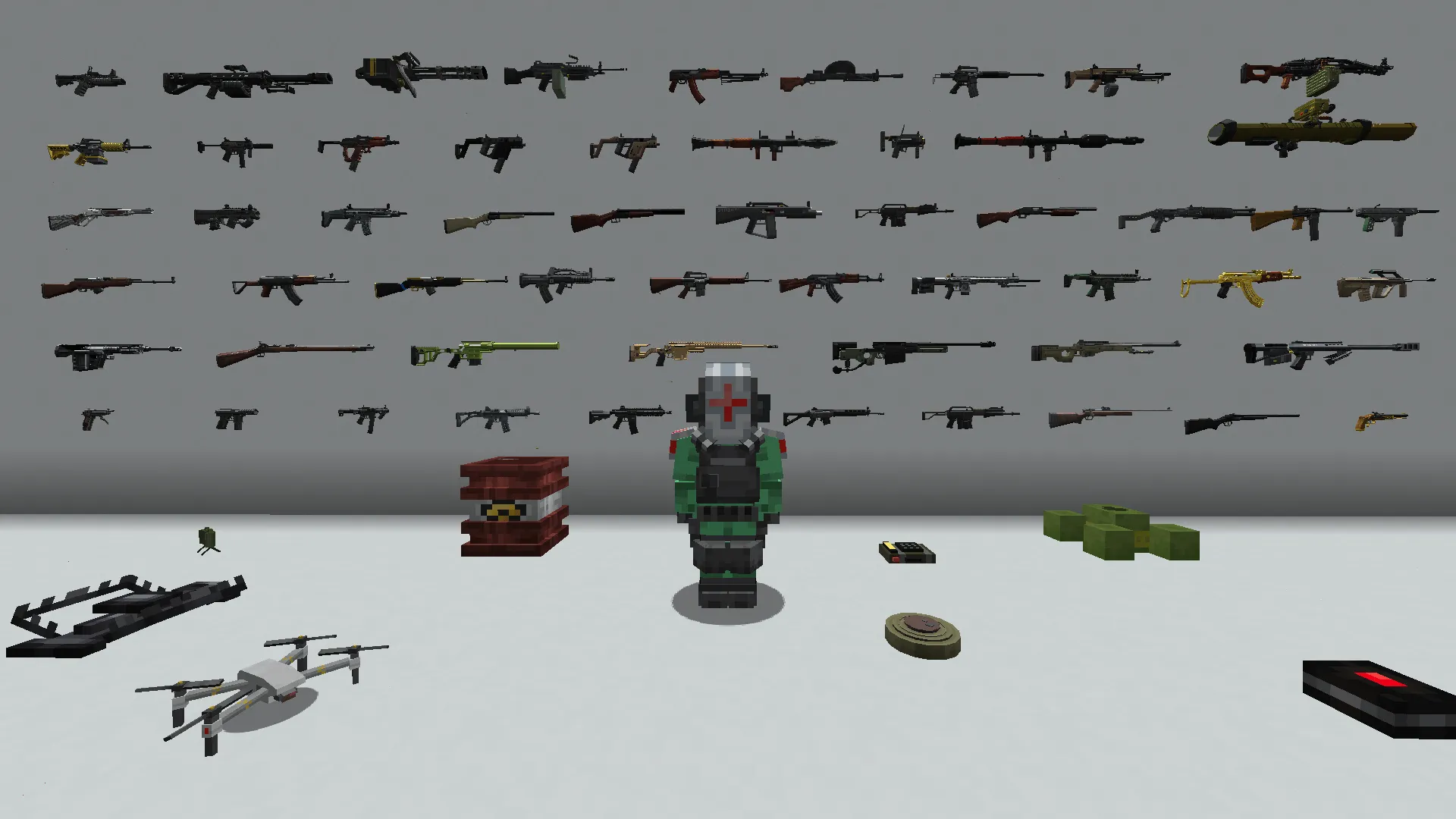 Professional Weaponry — скриншот 3 (Модпаки, Minecraft)