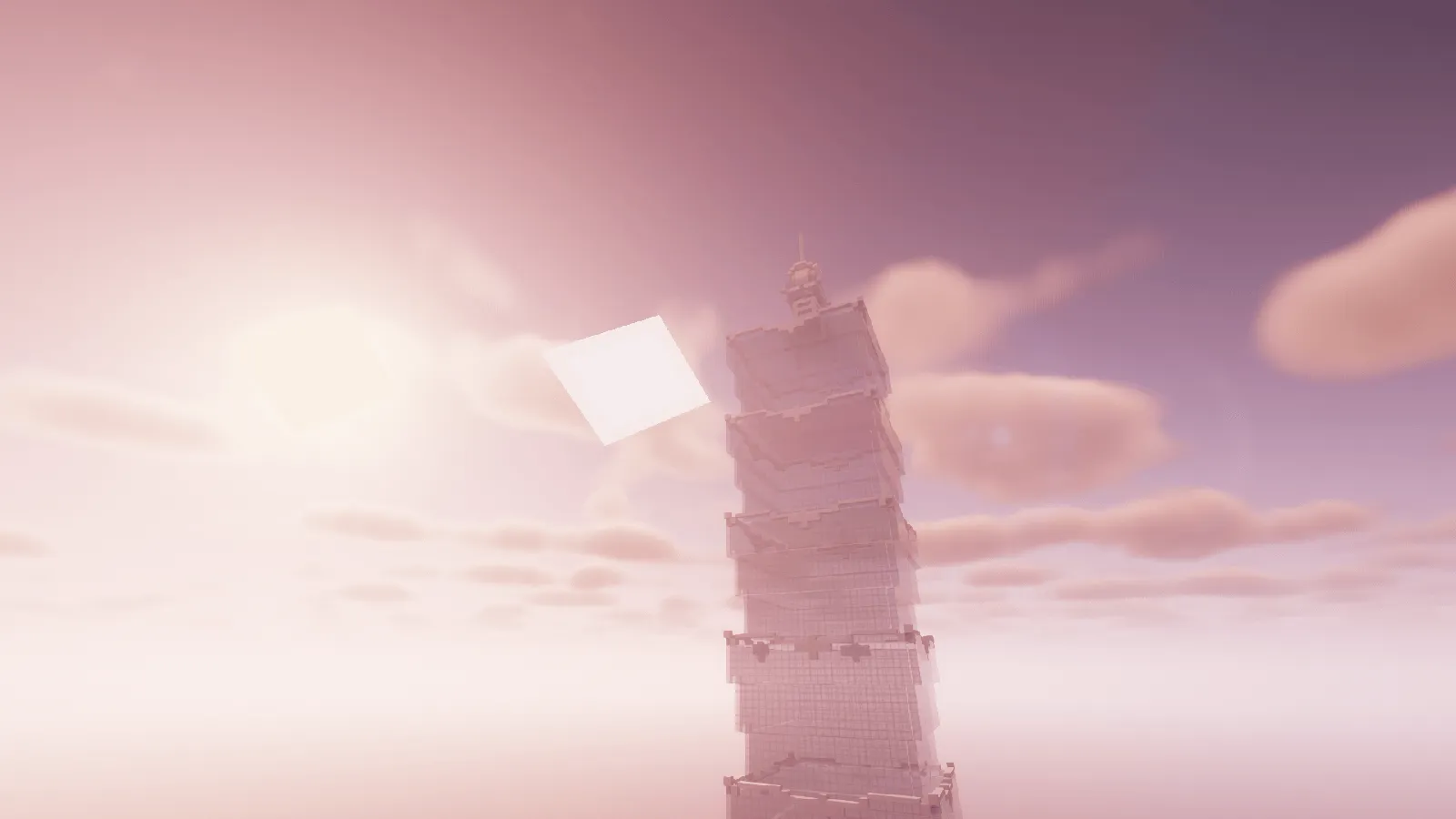 Taipei 101 Map — скриншот 1 (Карты, Minecraft)