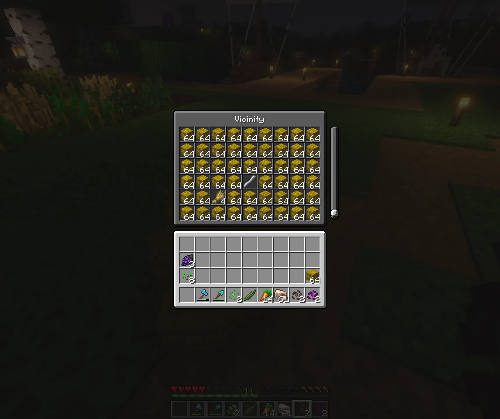 Raw's Vicinity item pickup, Моды, Minecraft