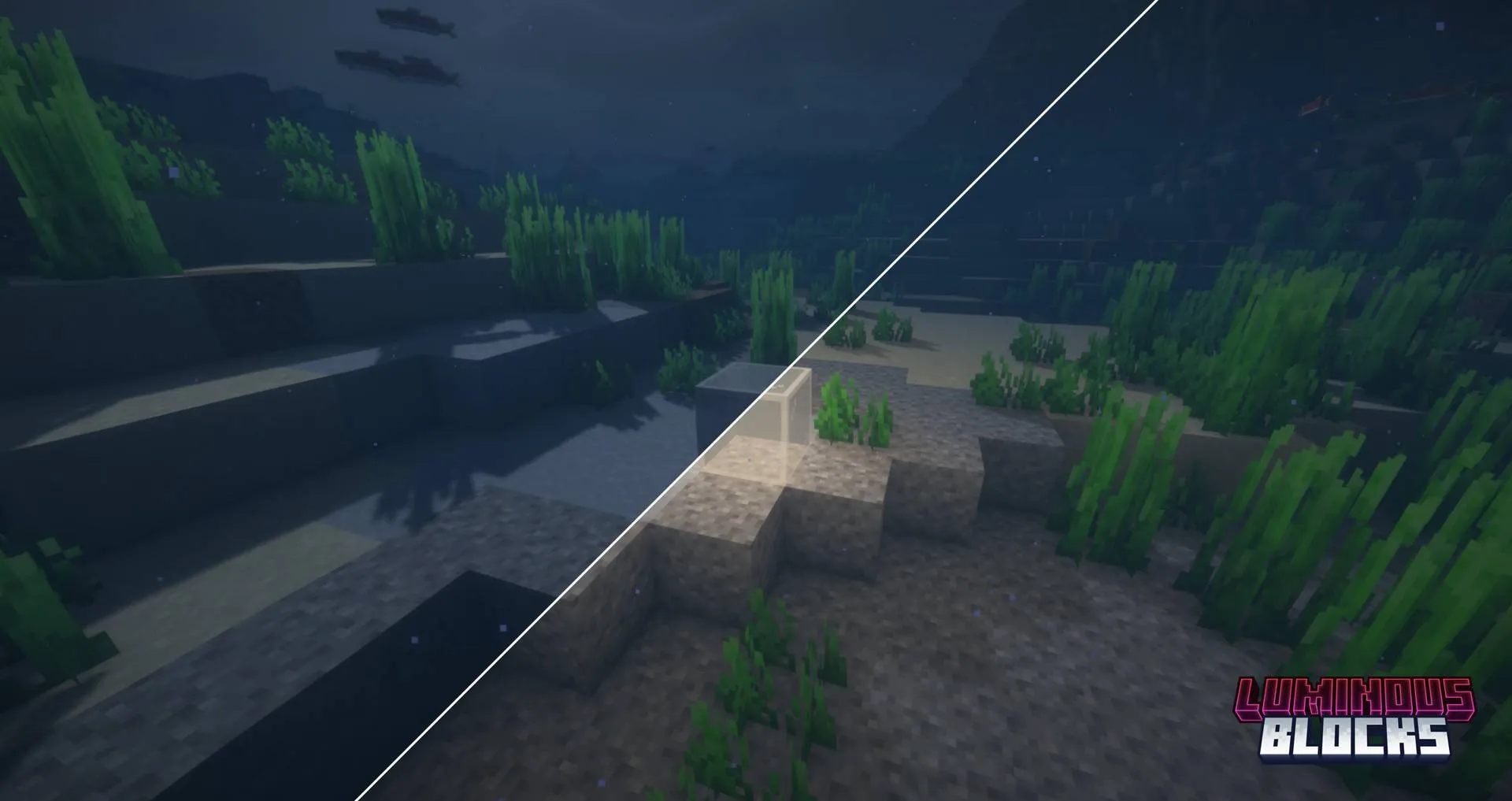 Luminous Blocks — скриншот 2 (Моды, Minecraft)