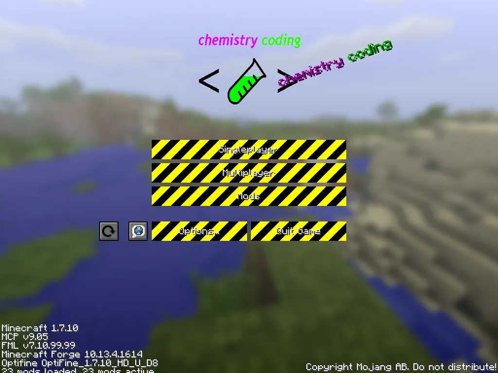 Chemistry Coding — скриншот 3 (Модпаки, Minecraft)