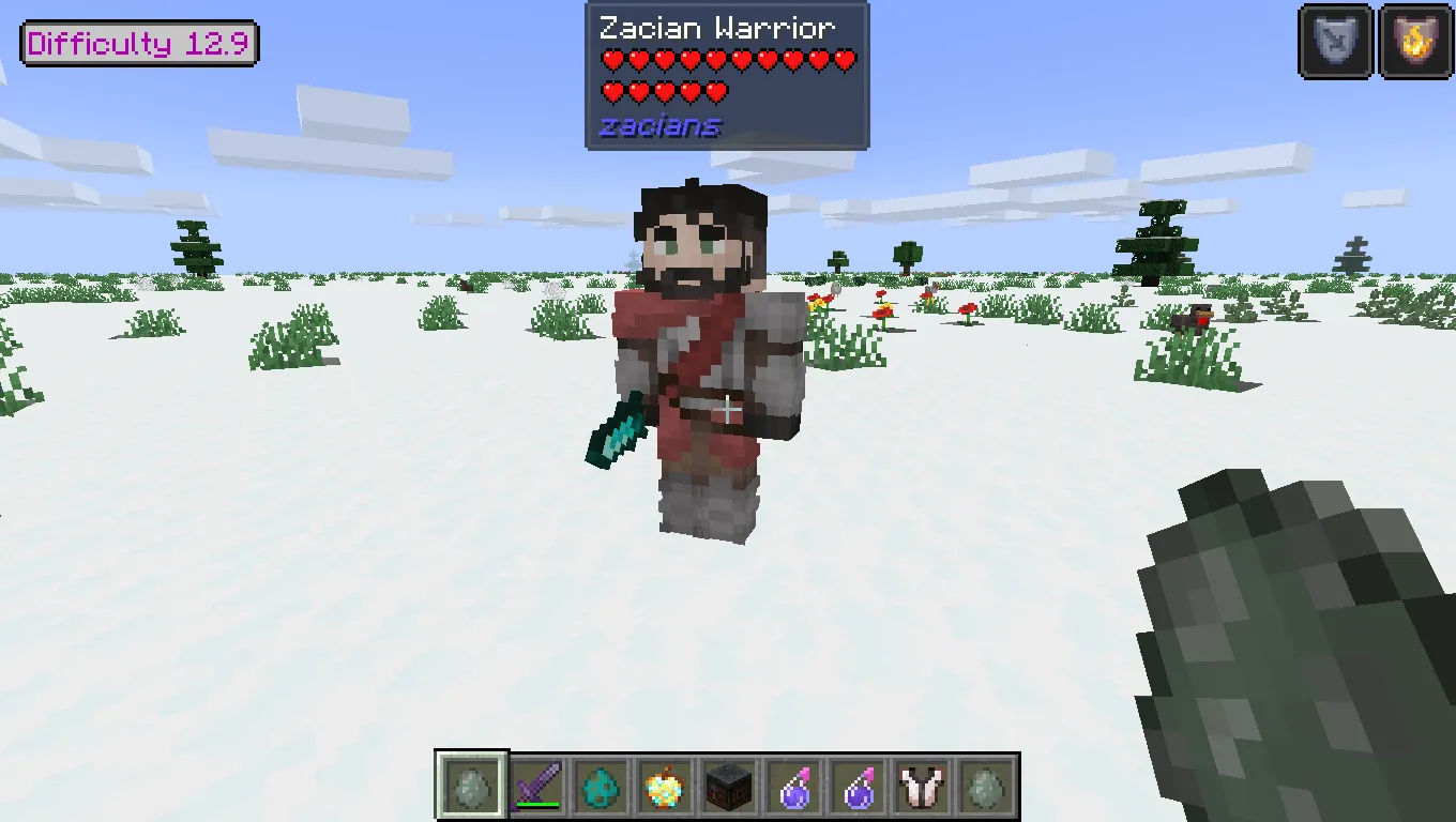 Zacian Companions, Моды, Minecraft