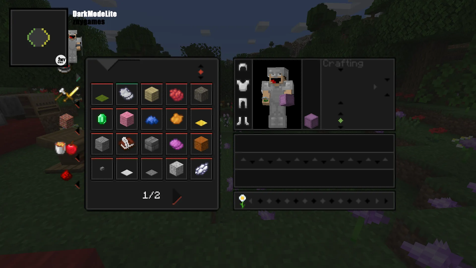 DARKMODELITE — скриншот 1 (Текстуры, Minecraft)