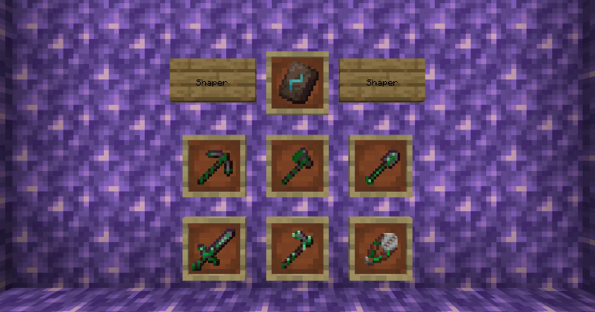 Trims on Tools, Моды, Minecraft