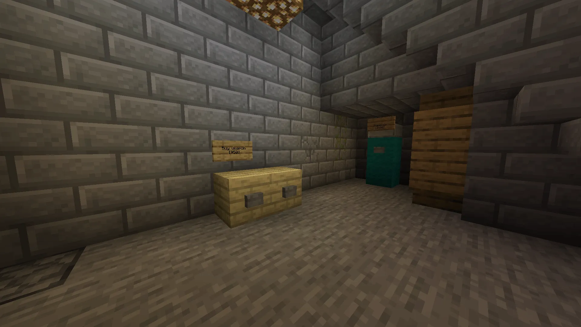 Zombie Bunker TACZ, Карты, Minecraft